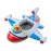 Airplane shape Infant Float Pool Swimming Ring Inflatable Circle Baby Seat with Steering Wheel Summer Beach Party Pool Toys