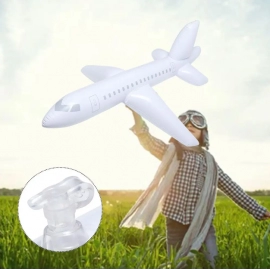 100cm High Quality Classic Toy Float Airplane Inflatable Airliner Aircraft Planes Toys Cartoon Plane