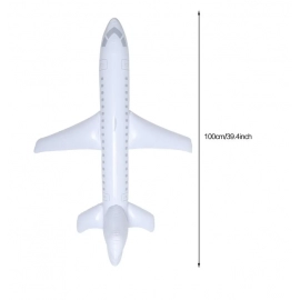 100cm High Quality Classic Toy Float Airplane Inflatable Airliner Aircraft Planes Toys Cartoon Plane