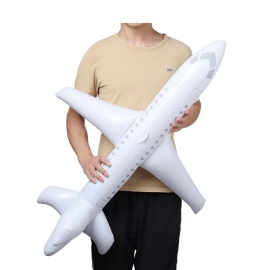 100cm High Quality Classic Toy Float Airplane Inflatable Airliner Aircraft Planes Toys Cartoon Plane