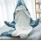 Shark Blanket Adult Cartoon Sleeping Bag Pajama Hooded Warm Flannel Funny Homewear Shark Onesie Sleeping Bag Winter Warm Blanket