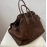 Vintage Luxury Designer Handbags Velvet Large Capacity Brown Travel Tote Bags High Quality Solid Commuter Shoulder Bag For Women