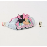Disney cartoon Minnie Mickey Mouse New Kids Chest Bags with plush dolls Boys Cute bag waist bag