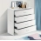 Newest design of 4-Drawer Dresser Bedroom Storage Bedside Nightstand Chest of 4 Drawers with USB